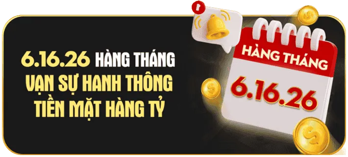 Hình ảnh các chương trình khuyến mãi, tiền thưởng